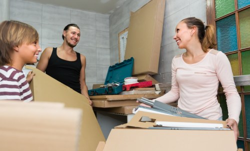 Same day removals team loading furniture for an urgent move in Hounslow