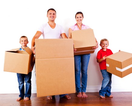 Removal team handling a residential move in Hounslow