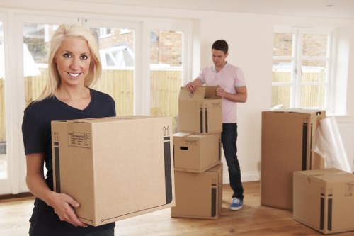Moving team helping with a house removal in Hounslow