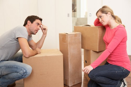 House removals support for a family property in Hounslow
